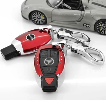 Flip Replacement Car Key Case Cover for Mercedes A B R G Class GLK GLA w204 W251 W463 W176 Accessories Key Shell with keychain
Flip Replacement Car Key Case Cover for Mercedes A B R G Class GLK GLA w204 W251 W463 W176 Accessories Key Shell with keychain
