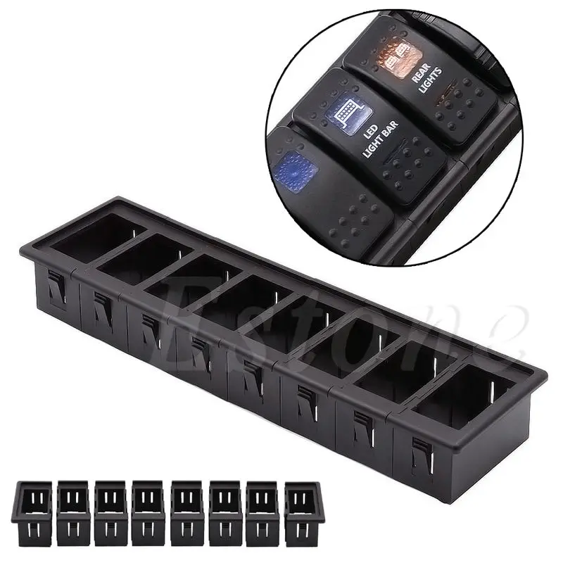 2017 NEW 8pcs Car Boat Rocker Switch Clip Panel Patrol Holder Housing For ARB Carling APR21
2017 NEW 8pcs Car Boat Rocker Switch Clip Panel Patrol Holder Housing For ARB Carling APR21