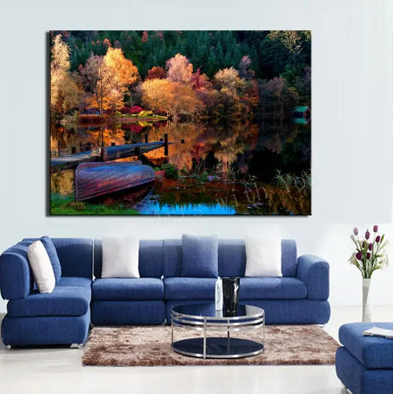 1Panel HD Decorative Art Picture Lake Mountain Beautiful Tree Painting On Canvas For Living Room Home Decor Wall Oil Paintings
1Panel HD Decorative Art Picture Lake Mountain Beautiful Tree Painting On Canvas For Living Room Home Decor Wall Oil Paintings