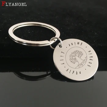 Fashion Jewelry Custom Engraved Name Life Tree Keychain Family Women Men Keyring Mother Father's Day Son Daughter Birthday Gift
Fashion Jewelry Custom Engraved Name Life Tree Keychain Family Women Men Keyring Mother Father's Day Son Daughter Birthday Gift