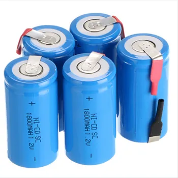 10 pcs SUBC battery SC battery SC rechargeable batteries NI-CD 1800mah SC power bank 1.2v accumulator SC battery
10 pcs SUBC battery SC battery SC rechargeable batteries NI-CD 1800mah SC power bank 1.2v accumulator SC battery