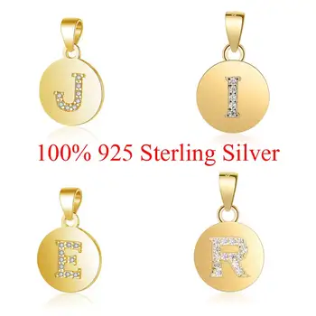 Golden Color 925 Sterling Silver A-Z Alpahbet Name Pendant for Necklace 26 Letters Charm Initial Name Charms Wholesale
Golden Color 925 Sterling Silver A-Z Alpahbet Name Pendant for Necklace 26 Letters Charm Initial Name Charms Wholesale