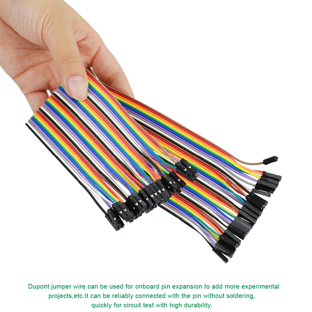 25 High Quality Male to Male Prototype Wire Kit DuPont Solderless Breadboard