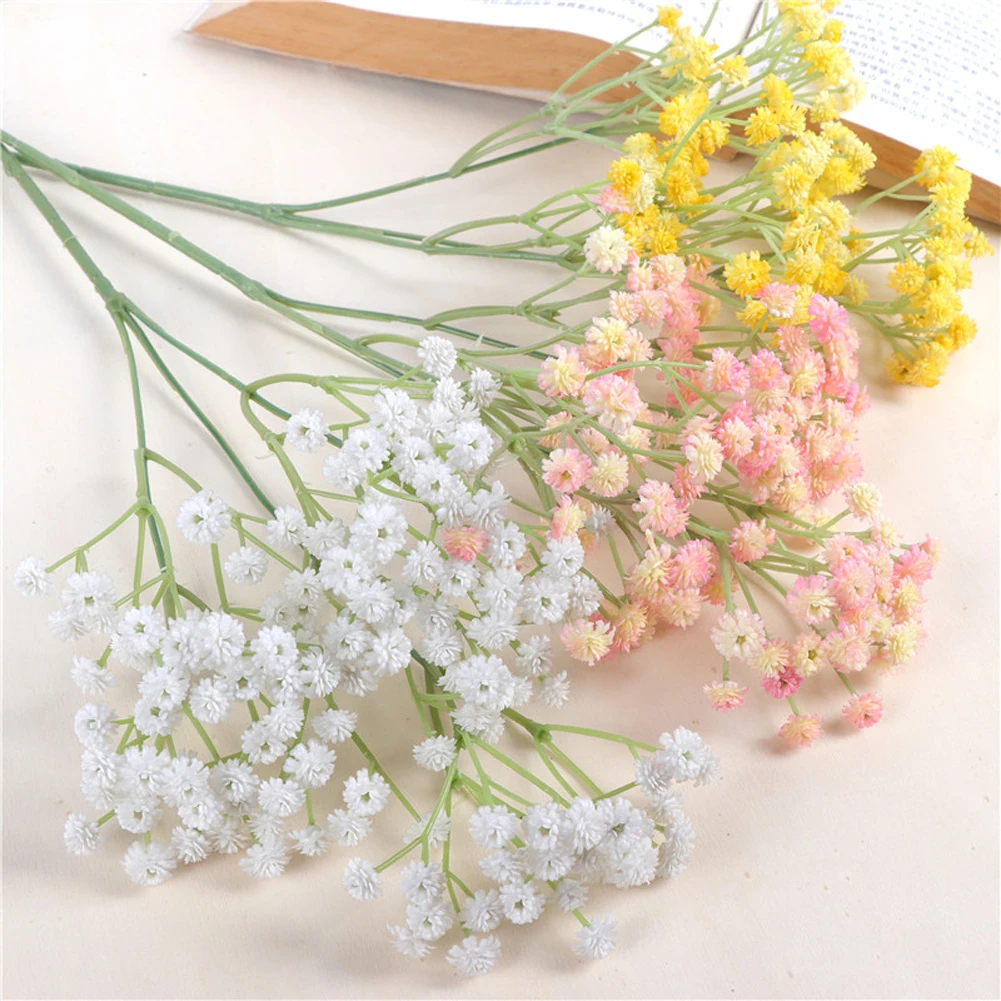 3 Forks Flower Bouquet 135 Heads Artificial Full Sky Stars Flower Branch Simulation Flower Home Wedding Party Decoration
3 Forks Flower Bouquet 135 Heads Artificial Full Sky Stars Flower Branch Simulation Flower Home Wedding Party Decoration