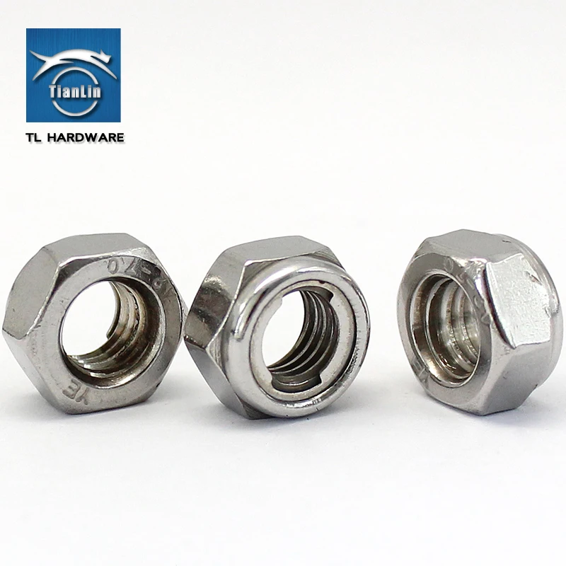 304 stainless steel metal lock nut GB6184 all-metal self-locking nut locking nut DIN980 M3-M16
304 stainless steel metal lock nut GB6184 all-metal self-locking nut locking nut DIN980 M3-M16