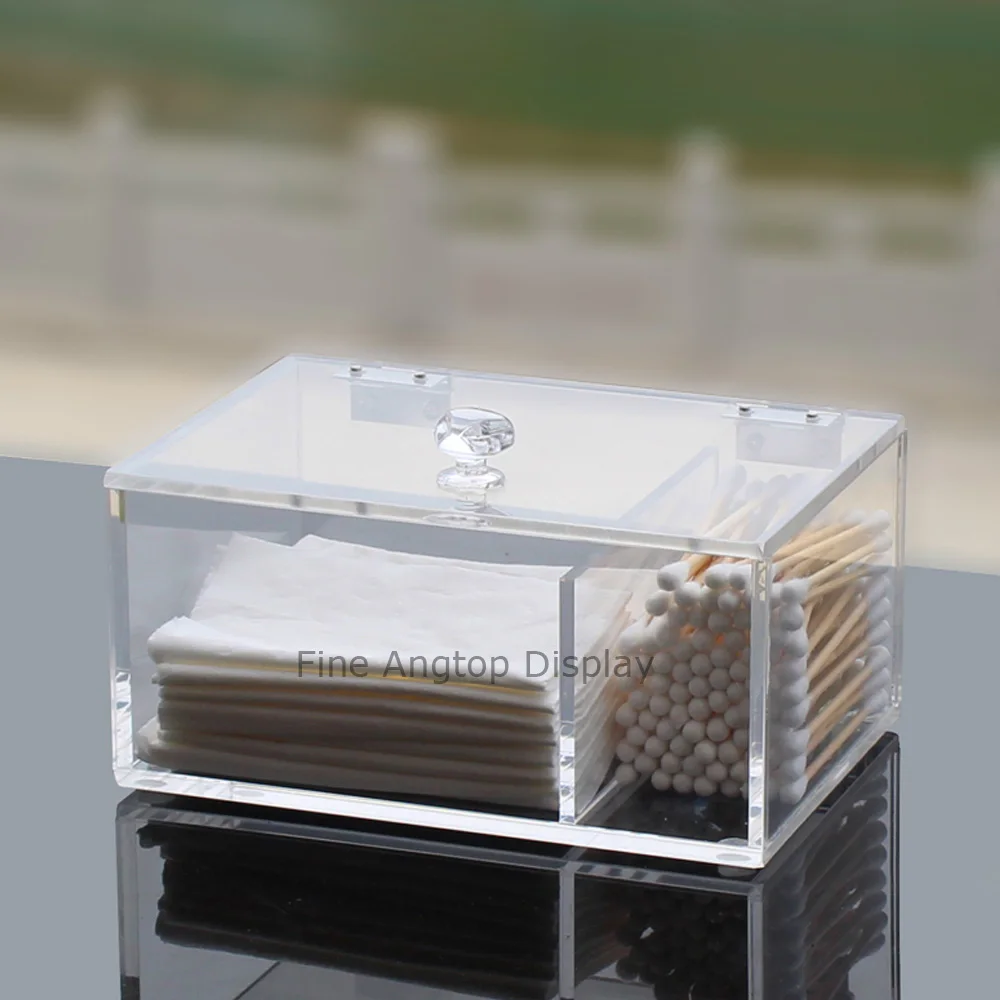 1pcs Acrylic Cotton Swab Dispenser Cosmetics Container Box Jewelry Storage Case Organizer Holder
1pcs Acrylic Cotton Swab Dispenser Cosmetics Container Box Jewelry Storage Case Organizer Holder