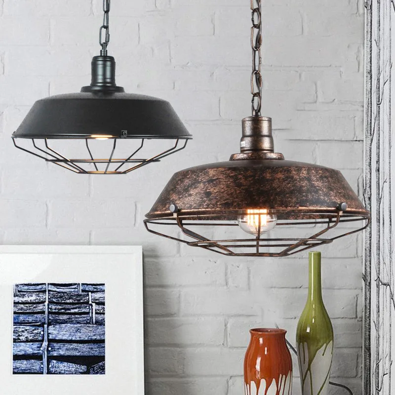 Retro Loft chandelier Restaurant dining room aisle corridor pub Cafe lamp Mine lamp warehouse basement Cellar pendant lamp
Retro Loft chandelier Restaurant dining room aisle corridor pub Cafe lamp Mine lamp warehouse basement Cellar pendant lamp