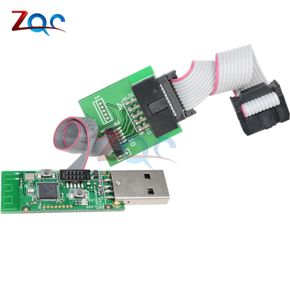 CC2531 CC2540 Zigbee Sniffer Wireless Board Bluetooth BLE 4.0 Dongle Capture Module USB Programmer Downloader Cable Connector
CC2531 CC2540 Zigbee Sniffer Wireless Board Bluetooth BLE 4.0 Dongle Capture Module USB Programmer Downloader Cable Connector