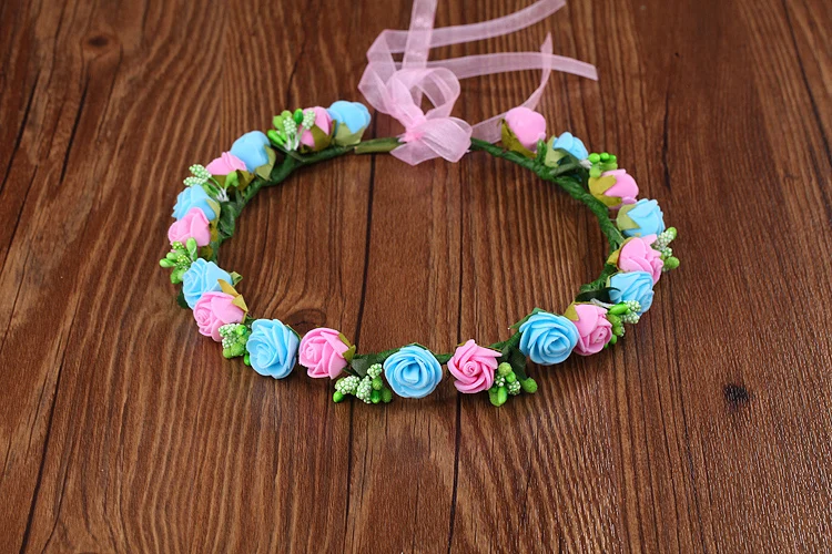 High Quality Wedding Bridal Girls Wreath Flower Floral Crown For women Head Rose Tiara Garland Mori Girl Series
High Quality Wedding Bridal Girls Wreath Flower Floral Crown For women Head Rose Tiara Garland Mori Girl Series