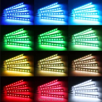 Multicolor LED remote control automobile atmosphere lamp Car Styling for Audi a4 a3 q5 q7 a5 b6 b8 a6 c5 b7 c6 accessories
Multicolor LED remote control automobile atmosphere lamp Car Styling for Audi a4 a3 q5 q7 a5 b6 b8 a6 c5 b7 c6 accessories