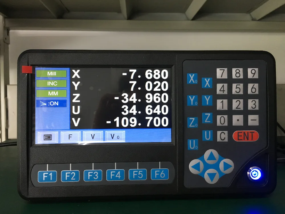 Best Quality 5 Axis Manufacture Dro Simple Large LCD Digital Readout for Milling Machine /lathe
Best Quality 5 Axis Manufacture Dro Simple Large LCD Digital Readout for Milling Machine /lathe