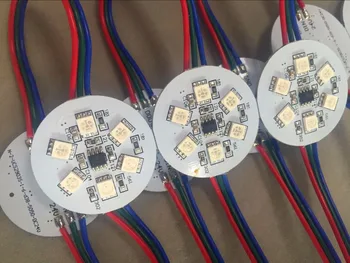 20pcs pre-soldered DC24V UCS2903 LED pixe PCBA;DC24V input;6pcs 5050 SMD RGB LED,1.44W;36mm diameter
20pcs pre-soldered DC24V UCS2903 LED pixe PCBA;DC24V input;6pcs 5050 SMD RGB LED,1.44W;36mm diameter