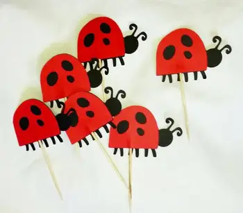 lovely ladybug gender reveal birthday cupcake toppers baptism Christening party decoration doughnut picks
lovely ladybug gender reveal birthday cupcake toppers baptism Christening party decoration doughnut picks