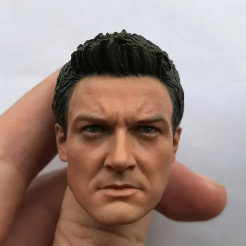 

Custom Jeremy Reina Head Sculpt 1/6 Scale Hawk Eye6 Head for 12in Action figure
