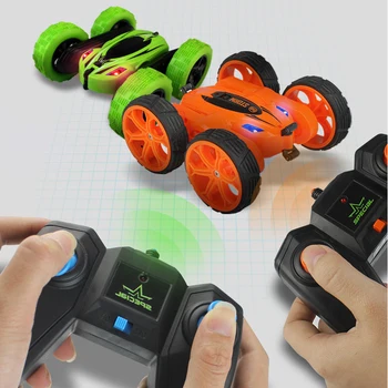 2.4Ghz 1/24 Remote Control RC Stunt Car Double Sided 360 Flip RTR Flashing Led light car toy model for children toy Gift model
2.4Ghz 1/24 Remote Control RC Stunt Car Double Sided 360 Flip RTR Flashing Led light car toy model for children toy Gift model