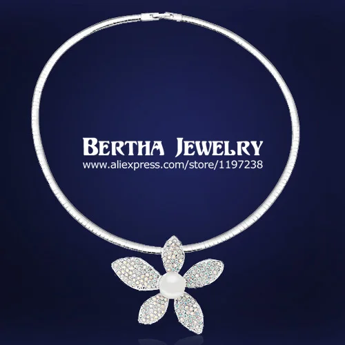 High Quality Exquisite Austrian Crystal Flower Necklaces Pendants Choker Necklace Collars Jewelry Accessories Gift Sale New
High Quality Exquisite Austrian Crystal Flower Necklaces Pendants Choker Necklace Collars Jewelry Accessories Gift Sale New