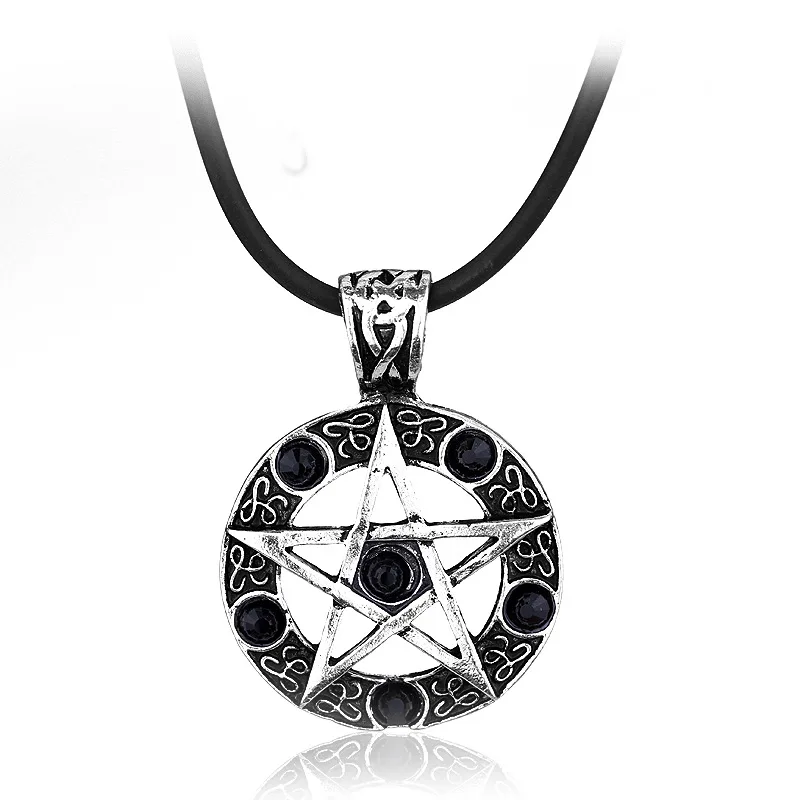 Hot New Fashion Cool Evil Force Torque Five-pointed Star Pendant Necklaces, Hollow Out Long Neckless Women Neckless Men Jewelry
Hot New Fashion Cool Evil Force Torque Five-pointed Star Pendant Necklaces, Hollow Out Long Neckless Women Neckless Men Jewelry