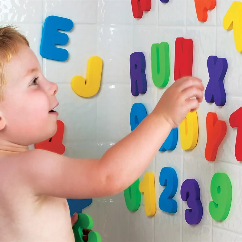 36pcs Baby Bath Toys Alphanumeric Letter Puzzle Bath Toys EVA Water Bathing Toy for Children Early Educational Fun Learning Toys
36pcs Baby Bath Toys Alphanumeric Letter Puzzle Bath Toys EVA Water Bathing Toy for Children Early Educational Fun Learning Toys