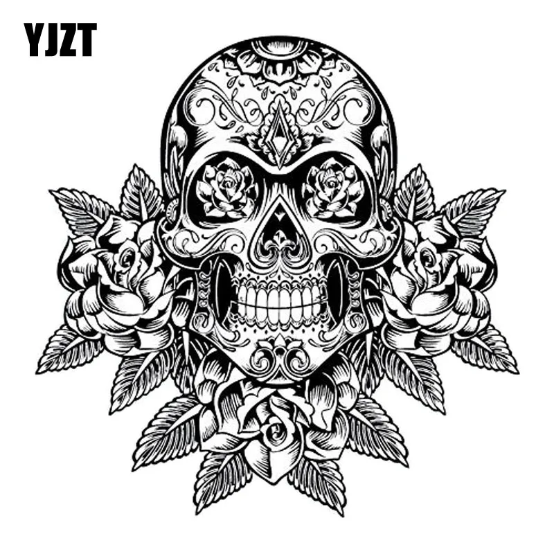 YJZT 10.2CM*10.2CM DAY OF THE DEAD Car Window Personality Reflective Car Sticker C1-7072
YJZT 10.2CM*10.2CM DAY OF THE DEAD Car Window Personality Reflective Car Sticker C1-7072