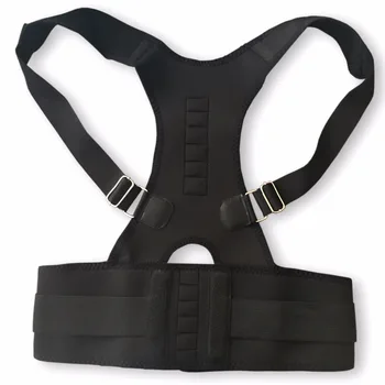 AOFEITE Premium Black Neoprene Breathable Magnetic Posture Corrector Bad Back Shoulder Lumbar Support Belt Brace Free Shipping
AOFEITE Premium Black Neoprene Breathable Magnetic Posture Corrector Bad Back Shoulder Lumbar Support Belt Brace Free Shipping