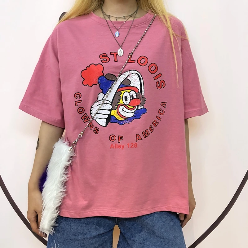 Women Tshirt poleras mujer Summer Tops Friends Printed Tumblr Kawaii Plus Size Women T-shirt tee shirt femme chemise femme
Women Tshirt poleras mujer Summer Tops Friends Printed Tumblr Kawaii Plus Size Women T-shirt tee shirt femme chemise femme