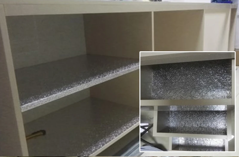 5M thick aluminum foil cabinets foil stickers waterproof anti-oil self-adhesive Aluminum foil moisture kitchen drawer pad
5M thick aluminum foil cabinets foil stickers waterproof anti-oil self-adhesive Aluminum foil moisture kitchen drawer pad