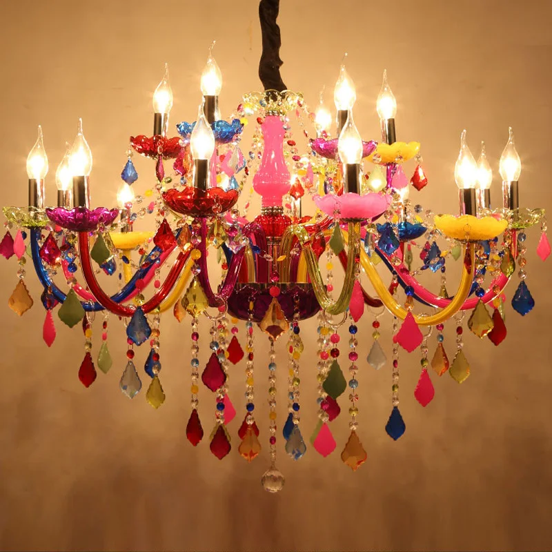 2019 Modern Crystal Chandelier lighting Colour Crystal Chandeliers Large Chandelier lighting Bedroom living room lights lighting
2019 Modern Crystal Chandelier lighting Colour Crystal Chandeliers Large Chandelier lighting Bedroom living room lights lighting