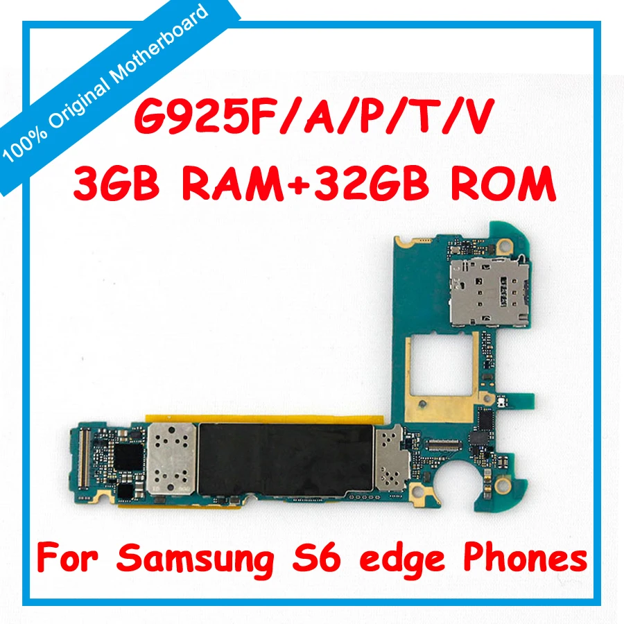 For Samsung S6 G925F 32/64GB G925A G925FQ G925I G925P G925T G925V Unlocked Motherboard With Full Chips
For Samsung S6 G925F 32/64GB G925A G925FQ G925I G925P G925T G925V Unlocked Motherboard With Full Chips