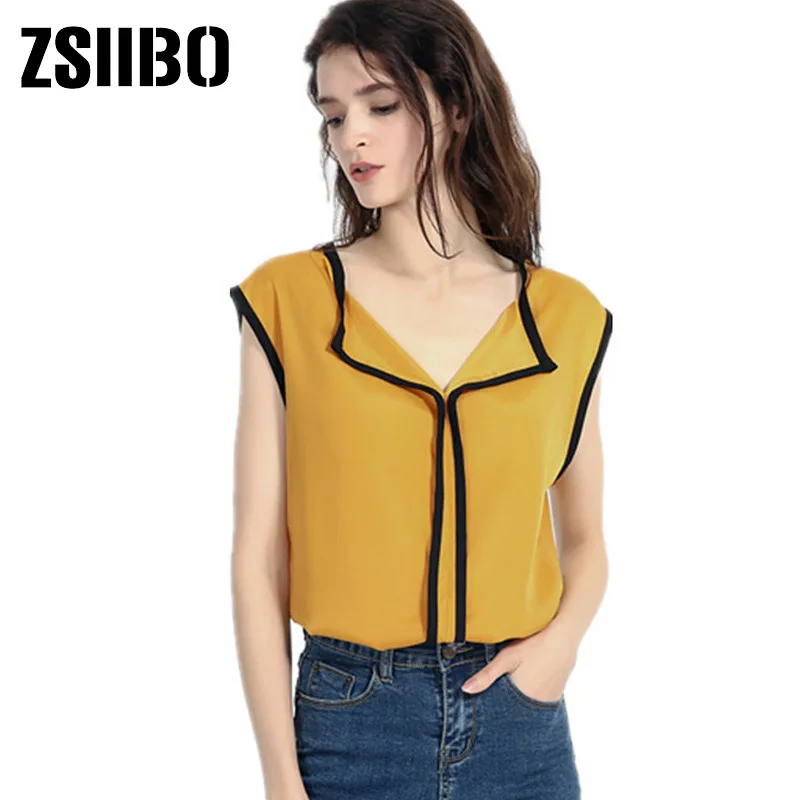 2019 summer simple shirt fashion temperament solid color V-neck casual wind blouses Slim Lantern sleeve women's clothing
2019 summer simple shirt fashion temperament solid color V-neck casual wind blouses Slim Lantern sleeve women's clothing