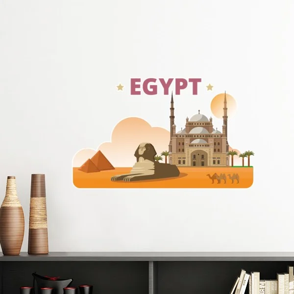 Hand-painted City Pyramid Sphinx Egypt Culture Elements Removable Wall Sticker Art Decals Mural DIY Wallpaper for Room Decal
Hand-painted City Pyramid Sphinx Egypt Culture Elements Removable Wall Sticker Art Decals Mural DIY Wallpaper for Room Decal
