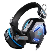 Each GS210 Stereo Gaming Headset Luminous Earphone with Microphone/MIC Gaming Headphones Computer Gaming for ps4 PC