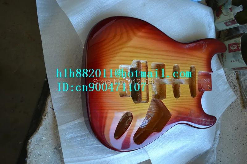 new made in China electric guitar body in sunburst with northeast China ash+EMS free shipping F-1832
new made in China electric guitar body in sunburst with northeast China ash+EMS free shipping F-1832