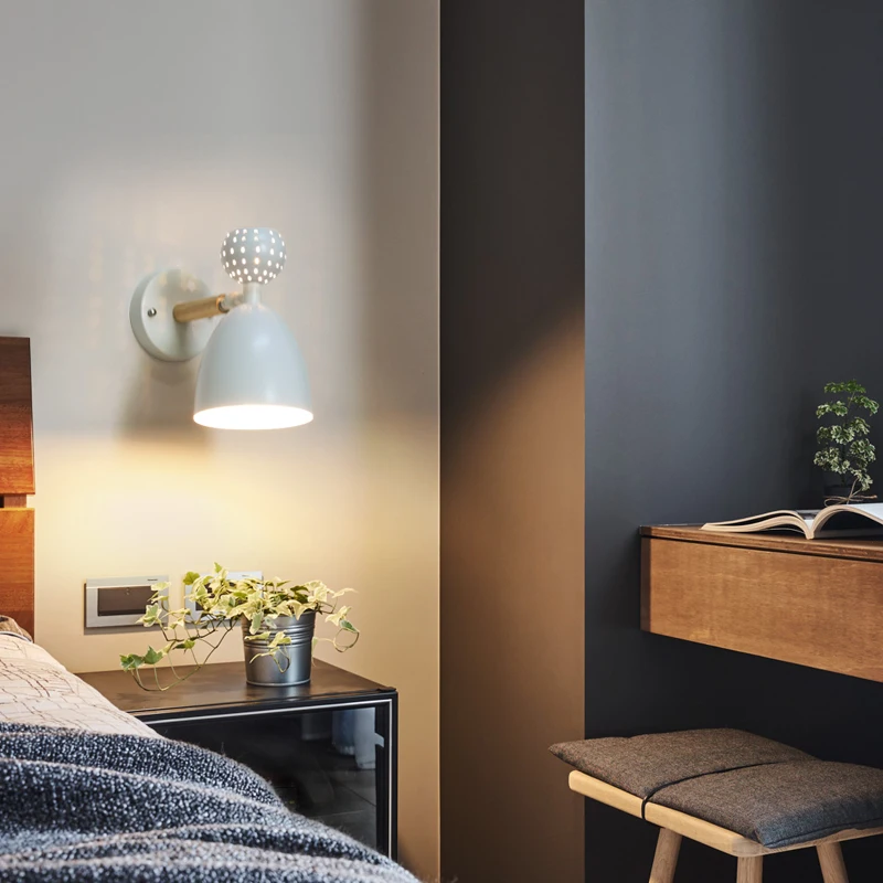 MDWELL New Modern E27 wall lamp Bedside lamp Bedroom Modern living room Walkway Staircase Simple iron Shade wall Lights Fixtures
MDWELL New Modern E27 wall lamp Bedside lamp Bedroom Modern living room Walkway Staircase Simple iron Shade wall Lights Fixtures