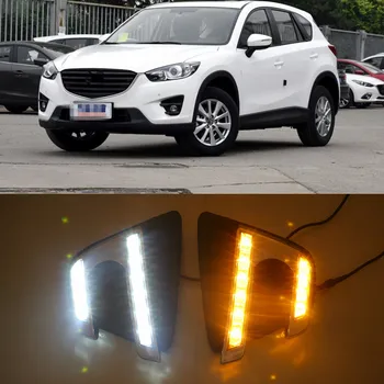 Car Flashing 1Set LED DRL Daylight Daytime Running Light With Yellow Turn Signal For Mazda CX5 CX-5 2012 2013 2014 2015 2016 DRL
Car Flashing 1Set LED DRL Daylight Daytime Running Light With Yellow Turn Signal For Mazda CX5 CX-5 2012 2013 2014 2015 2016 DRL