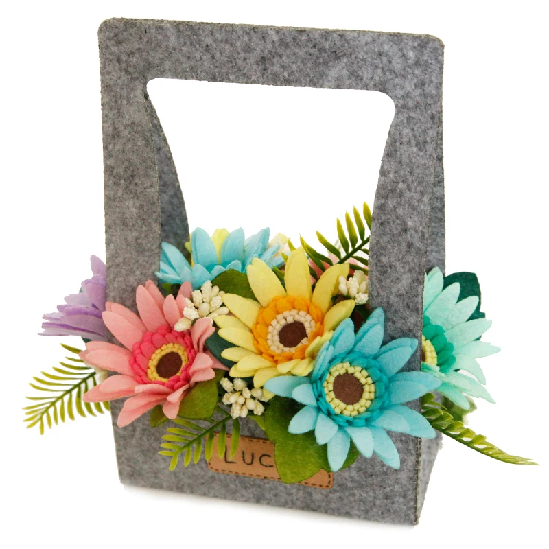 Potted flower bouquet Fabric Felt kit Non-woven cloth Craft DIY Sewing set Handwork Material DIY needlework supplies
Potted flower bouquet Fabric Felt kit Non-woven cloth Craft DIY Sewing set Handwork Material DIY needlework supplies