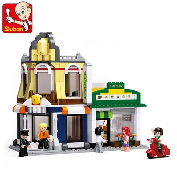 Building Block 0575 Simulation City Cafe Hotel Assembling Alpinia Oxyphylla Children Building Block Toys Gift
Building Block 0575 Simulation City Cafe Hotel Assembling Alpinia Oxyphylla Children Building Block Toys Gift