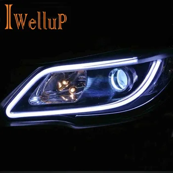 LED Day Light Flexible DRL Tube Strip Daytime Running Lights Turn Signal Angel Eyes Turn Signals External Light 30cm 45cm 60cm
LED Day Light Flexible DRL Tube Strip Daytime Running Lights Turn Signal Angel Eyes Turn Signals External Light 30cm 45cm 60cm