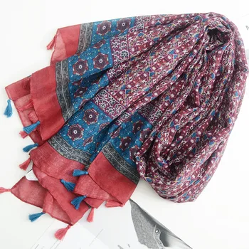 Mexico style vintage ethnic long print neck scarf 2020 female autumn spring retro hijab scarf foulard femme cloud wraps
Mexico style vintage ethnic long print neck scarf 2020 female autumn spring retro hijab scarf foulard femme cloud wraps