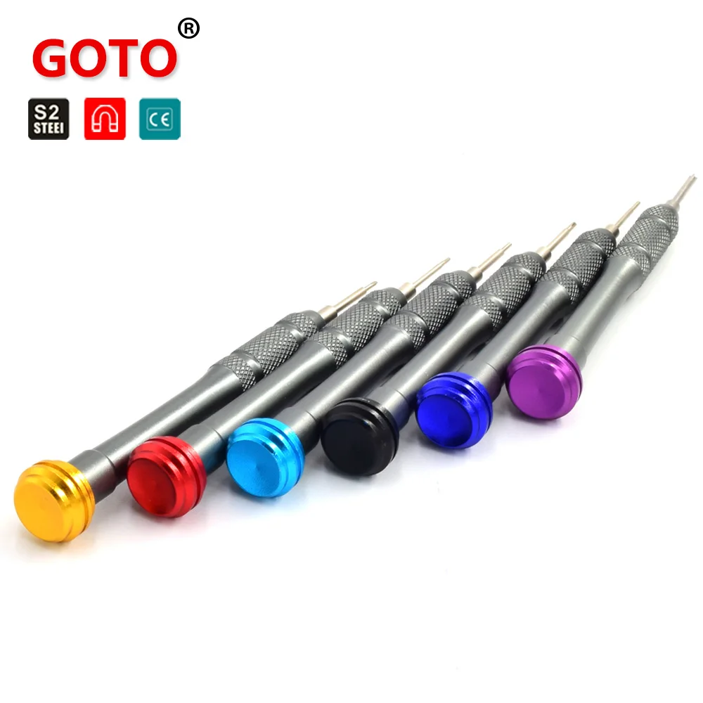 GOTO colorful Mini Precision Screwdriver Set Pentalobe Hands Tools for iPhone 7 8 Samsung DIY mobile Phone Tablet Open Repair
GOTO colorful Mini Precision Screwdriver Set Pentalobe Hands Tools for iPhone 7 8 Samsung DIY mobile Phone Tablet Open Repair