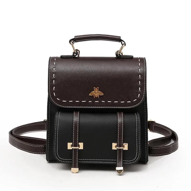 Vintage Pu Leather Women Backpack Simple High Quality School Bag For Girls Large Capacity Famous Designer Women College Backpack
Vintage Pu Leather Women Backpack Simple High Quality School Bag For Girls Large Capacity Famous Designer Women College Backpack