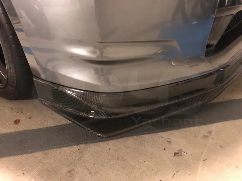 2008-2010 Nissan R35 GTR CBA KANSAI Type 2 Style Front Lip without Air Duct CF (103)