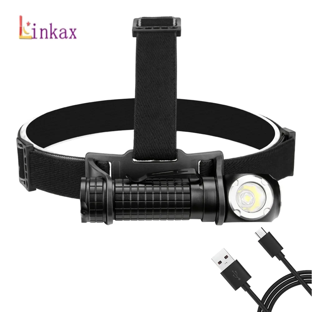5 Modes XM-L2 LED Headlight Magnetic Clip Head Torch USB Rechargeable 18650 Battery Headlamp Camping Hunting Flashlight
5 Modes XM-L2 LED Headlight Magnetic Clip Head Torch USB Rechargeable 18650 Battery Headlamp Camping Hunting Flashlight
