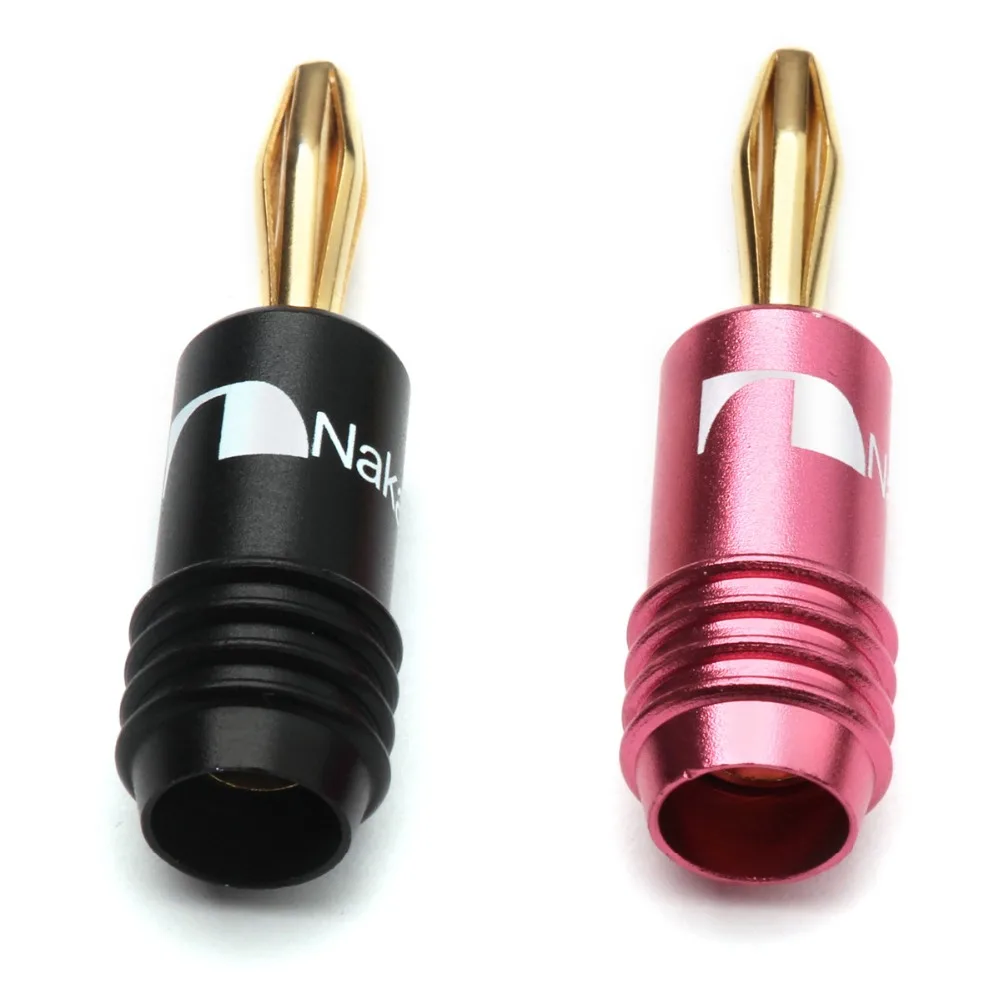 2Pcs Nakamichi 4mm Banana Plug Connectors Adapter Wire Connector Banana Plug Gold Plated For Musical HiFi Audio
2Pcs Nakamichi 4mm Banana Plug Connectors Adapter Wire Connector Banana Plug Gold Plated For Musical HiFi Audio