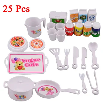 New 25Pcs/Set Pretend Play Kitchen Plastic Dinner Set for Baby Doll Educational Classic Toy DIY Children Kids Baby Food Toy Xmas
New 25Pcs/Set Pretend Play Kitchen Plastic Dinner Set for Baby Doll Educational Classic Toy DIY Children Kids Baby Food Toy Xmas