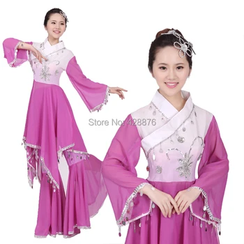 Quality yangko clothes modern dance costume women's classical fan dance performance wear
Quality yangko clothes modern dance costume women's classical fan dance performance wear