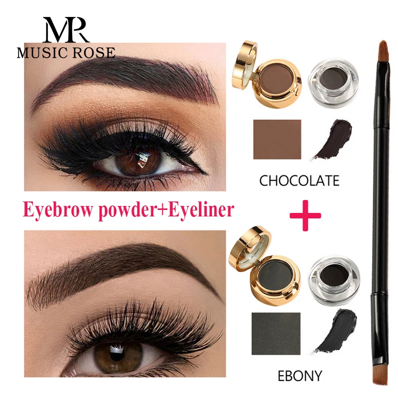 MUSIC ROSE 2 Colors/set Eye Cream Cosmetic Waterproof Eyebrow Tint Black & Brow Gel Eyebrow Pencil Makeup Eyebrow Enhancers
MUSIC ROSE 2 Colors/set Eye Cream Cosmetic Waterproof Eyebrow Tint Black & Brow Gel Eyebrow Pencil Makeup Eyebrow Enhancers