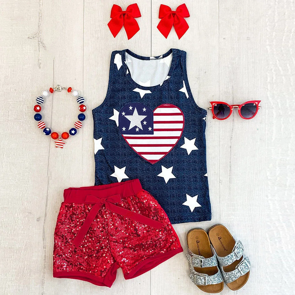 girls clothes set toddler baby 4th of july stars and stripe print patriotic tops+shorts outfits independence day kid clothes #40
girls clothes set toddler baby 4th of july stars and stripe print patriotic tops+shorts outfits independence day kid clothes #40