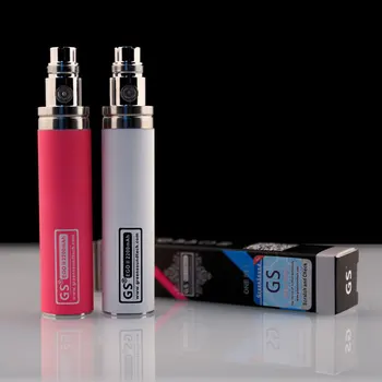 Original GS EGO II 2200mAh Battery Electronic Cigarette Vaporizer fill 2200/3200 Battery for 510 CE4 MT3 GS H2 Atomizers Vape
Original GS EGO II 2200mAh Battery Electronic Cigarette Vaporizer fill 2200/3200 Battery for 510 CE4 MT3 GS H2 Atomizers Vape