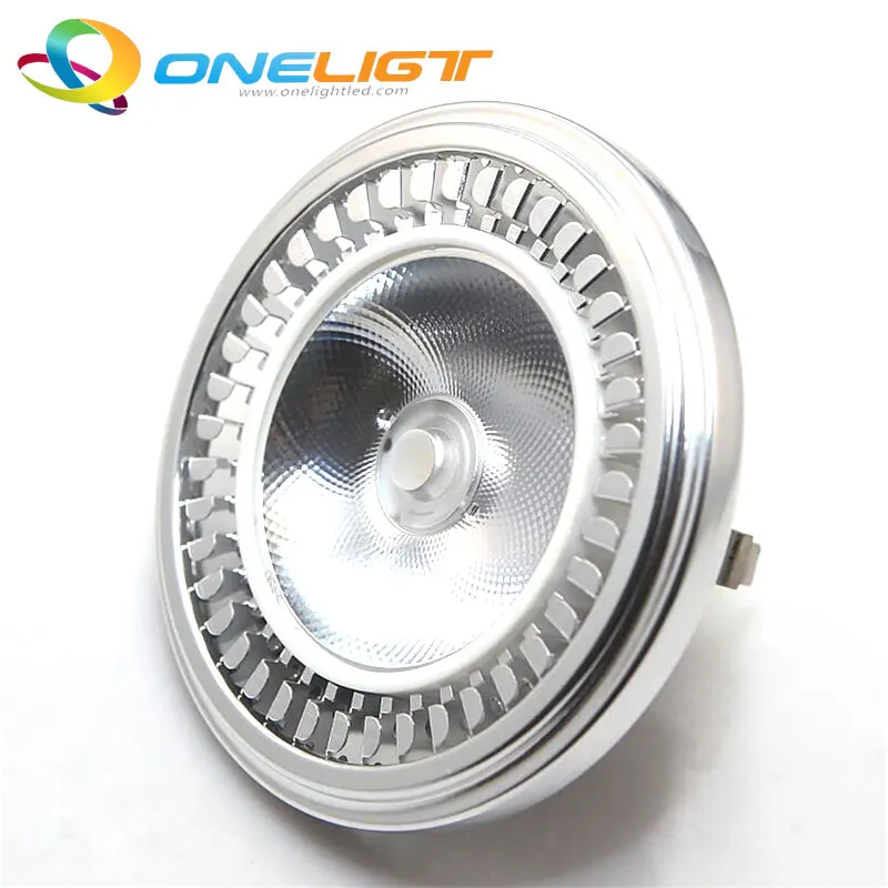10x DC12V AR111 15 Вт COB LED прожектор ES111 QR111 G53 Крытый свет равен 120 галогенные Бесплатная