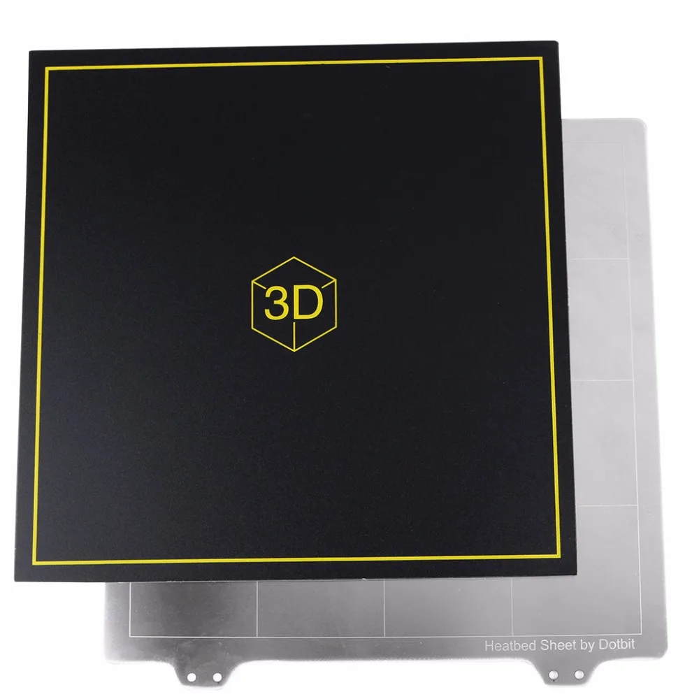 220x220mm Magnetic Heatbed Build Surface+Spring Steel Sheet Heat Bed Platform 3D Printer Printing Buildplate For Ender-3 Anet A8
220x220mm Magnetic Heatbed Build Surface+Spring Steel Sheet Heat Bed Platform 3D Printer Printing Buildplate For Ender-3 Anet A8